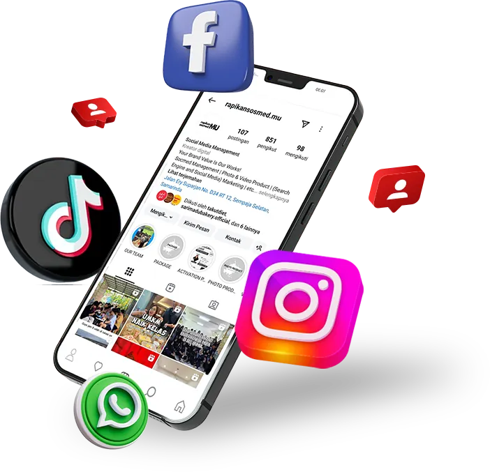 Rapikan Sosmed Mu - Social Media Management